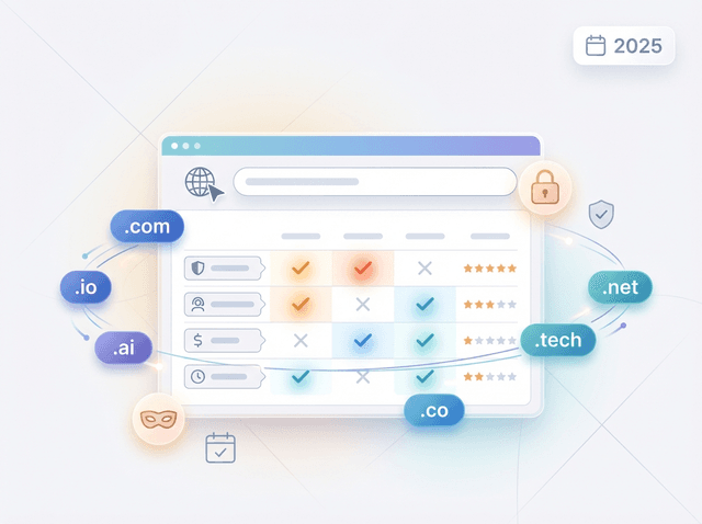 Best Places to Register a Domain Name: Top Registrars Compared (2025)