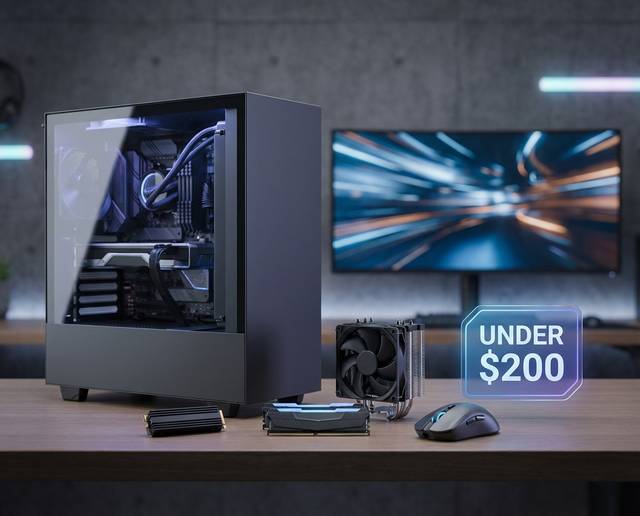 Best PC Gaming Upgrades Under $200 (That You’ll Actually Notice)