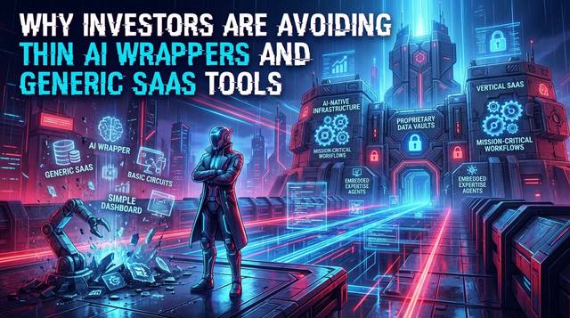 Why Investors Are Avoiding Thin AI Wrappers and Generic SaaS Tools