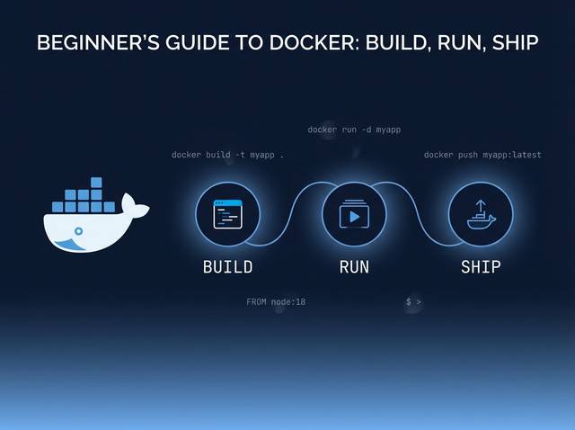 Docker for Beginners: Build, Run, Ship (Minimal Commands)