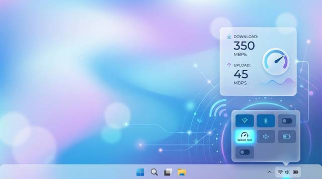 Windows 11 Built-In Speed Test: How to Check Internet Speed From the Taskbar