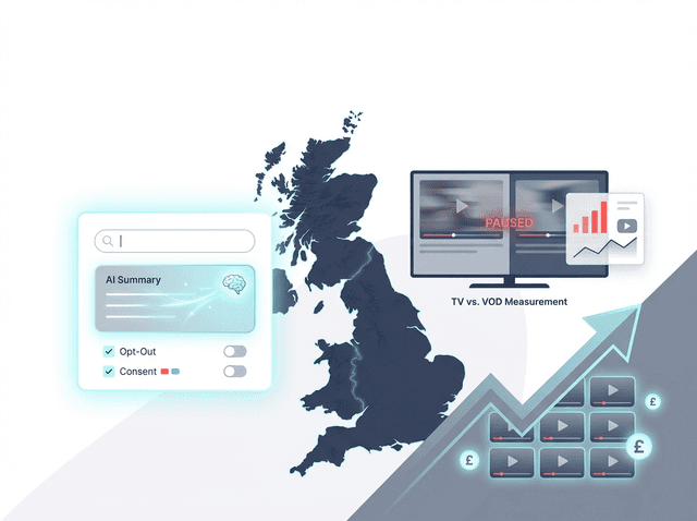 UK Pressures Google on AI Overview Opt-Outs, YouTube Measurement Dispute, and VOD-Led UK Ad Growth