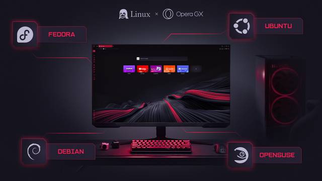 Opera GX Launches on Linux as a Gaming Browser With Ad Blocker and VPN