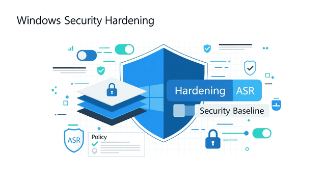 Windows Defender Advanced Hardening: ASR Rules and Security Baselines