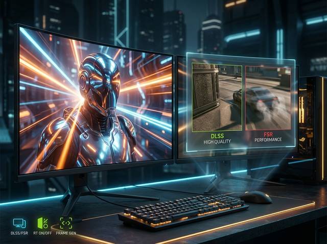PC Gaming Settings Explained: DLSS/FSR, Ray Tracing, V-Sync, Frame Gen (Without the Headaches)